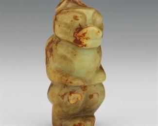 LangSan Carved Jade Creature