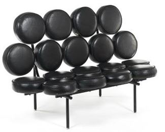 Marshmallow Style Sofa, After George Nelson 