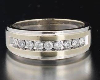 MGW Gold and Diamond Band 