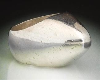 Mexican Sterling Silver Cone Ring 