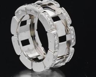 Patek Philippe 24 18k Gold and Diamond Ring 