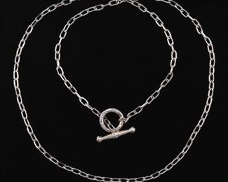 Penny Preville 18k Gold Necklace with a Diamond Clasp 