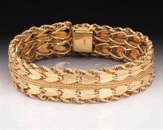 Retro Gold Bracelet 