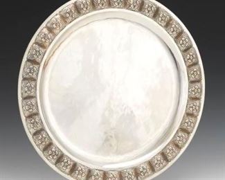 Sanborns Sterling Silver Round Tray 