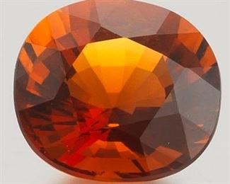 Spectacular Unmounted 49 Carat Orange Citrine 