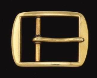 Tiffany Co. Solid Gold Belt Buckle 