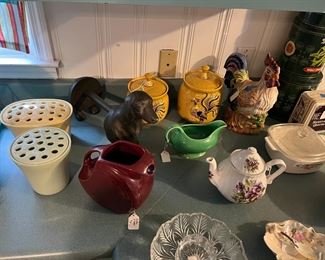 Various Southern Living at Home, Fiestaware, etc.