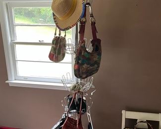 Hats, purses, shoes and other accessories