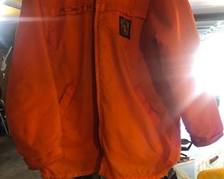 Boating jacket. Bouyant padding. $5.