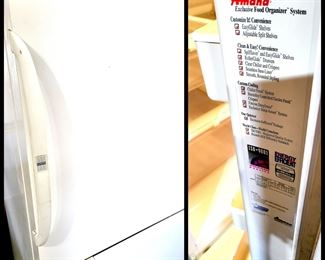 White Amana Refrigerator $90 or bid #22 
