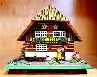 Swiss-made Chalet Music Box