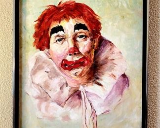 Oil Painting by our client's mother!