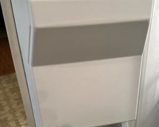 Whirlpool side-by-side refrigerator with ice maker