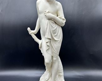 Riverside Copeland Parian Ware Statue by Owen Hale