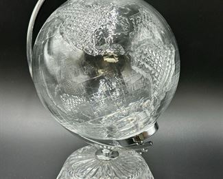 Waterford Crystal World Globe