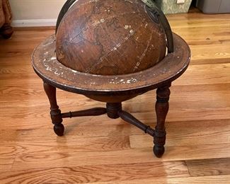 Very old globe,  possibly late 1700's