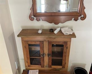 child's sized step back cupboard