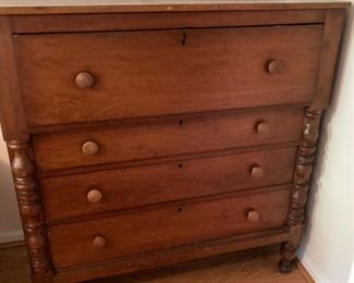 Large cherry antique dresser