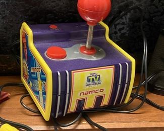vintage 80's TV plug and play game