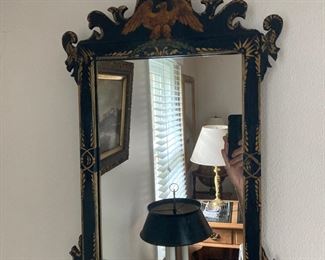 very pretty folk art mirror. early 1900's