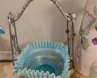 Antique Bride's Basket (several colors and sizes available)