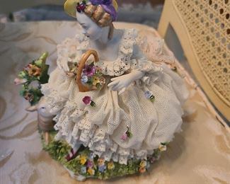 Dresden Lace Collection Figurine