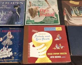 Orchestral Series Vinyl Records RCA Victor, Decca, Capital