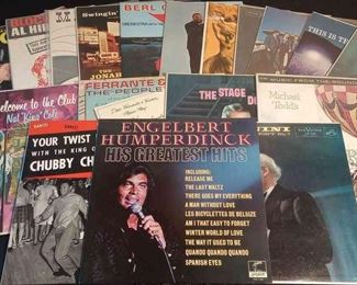 Lot Of 20 Assorted Swing, Orchestral, Dance Vinyl Records