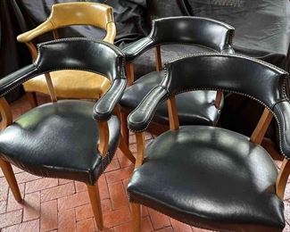 Four Conference Table Chairs