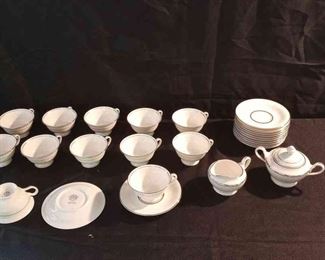 Castleton Cups, Saucers, Creamer Sugar