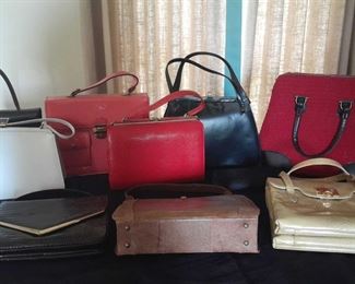 Assorted Vintage Newer Top Handle Formal Purses