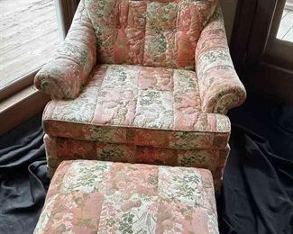 Chair and Ottoman