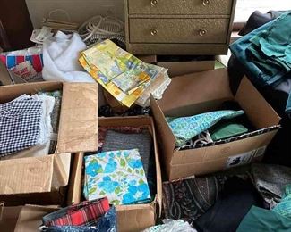 Fabric and Sewing Mystery Lot