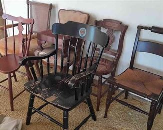 Assorted Wooden Chairs