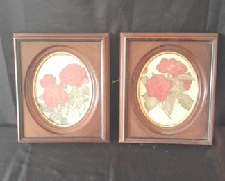 Framed Rose Prints
