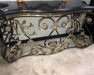 marble top console Orlando Auction