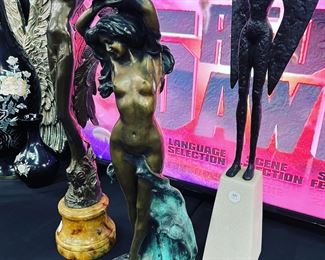 nude bronze sculpture in Orlando