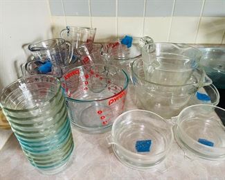 So much Pyrex