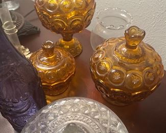 Beautiful glass dishes