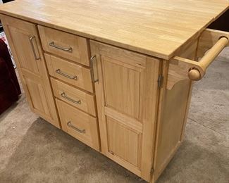 Great butcher block island