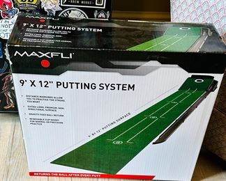 Putting system and mini-fridge