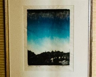 Jacob Pins signed lithograph