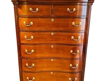 Hickory Chair "Mount Vernon Collection" High Boy Chest