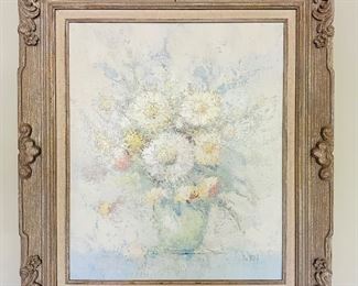 Original Floral Still Life.  Signed DuBois