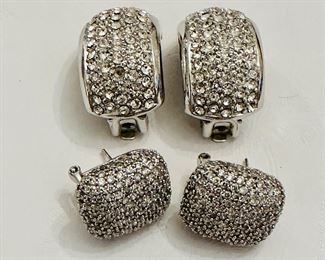 Christian Dior cuff earrings (top)