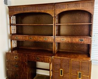 Dixie Furniture Vintage "Campaign" stye bedroom suite