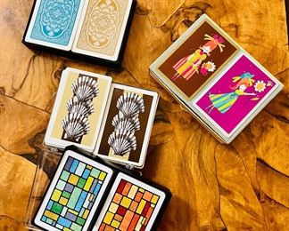 Vintage playing cards