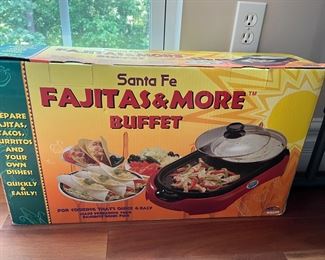 Sun Room:  How about a fajita buffet?