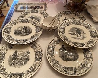Villeroy & Boch La Chasse dinner plates