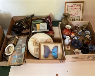 COLLECTIBLES SMALL AND LARGE